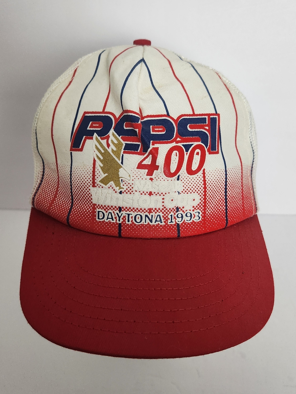 VTG 1993 Deadstock Pepsi 400 Nascar Winston Cup Daytona Snapback Sports Cap NWT